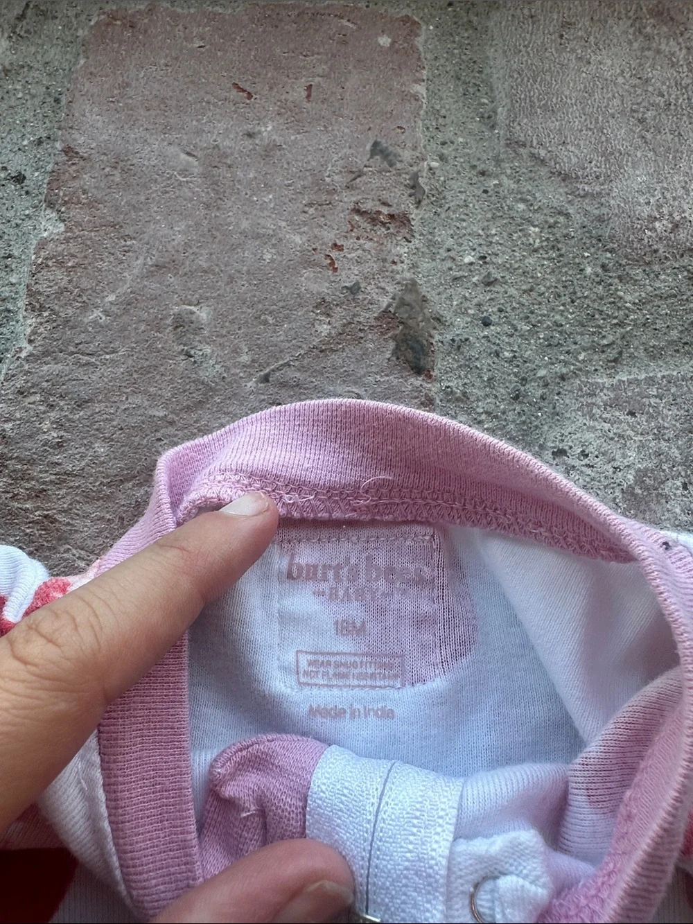 Heart-Print Pink Footed One-Piece Pajama for Kids